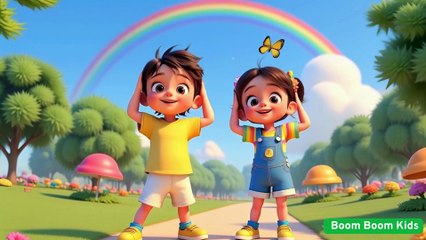 🎵 Head, Shoulders, Knees and Toes 🎵 - Nursery rhymes & Kids Song