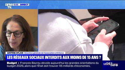Vérification d'âge en ligne: "La France est très prête", estime Justine Atlan, directrice de l'association e-Enfance