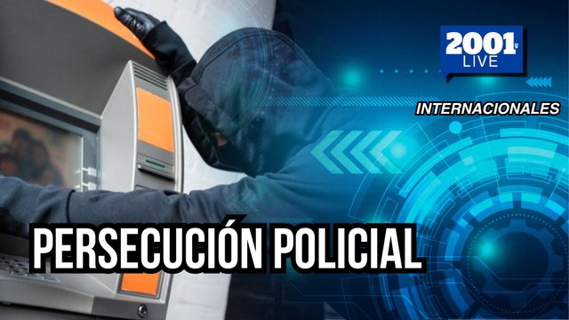 Ladrones arrancan cajero automático con una camioneta: caen tras persecución policial