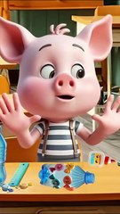 Gà Trái Đất và các bạn nhận thử thách sáng tạo vật liệu tái chế từ Thầy Vịt #shorts