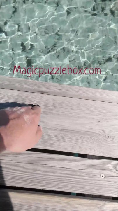 What did I find in a hidden place on "Ponton de Santa Ghjulia" Giulia Beach Corsica France ?