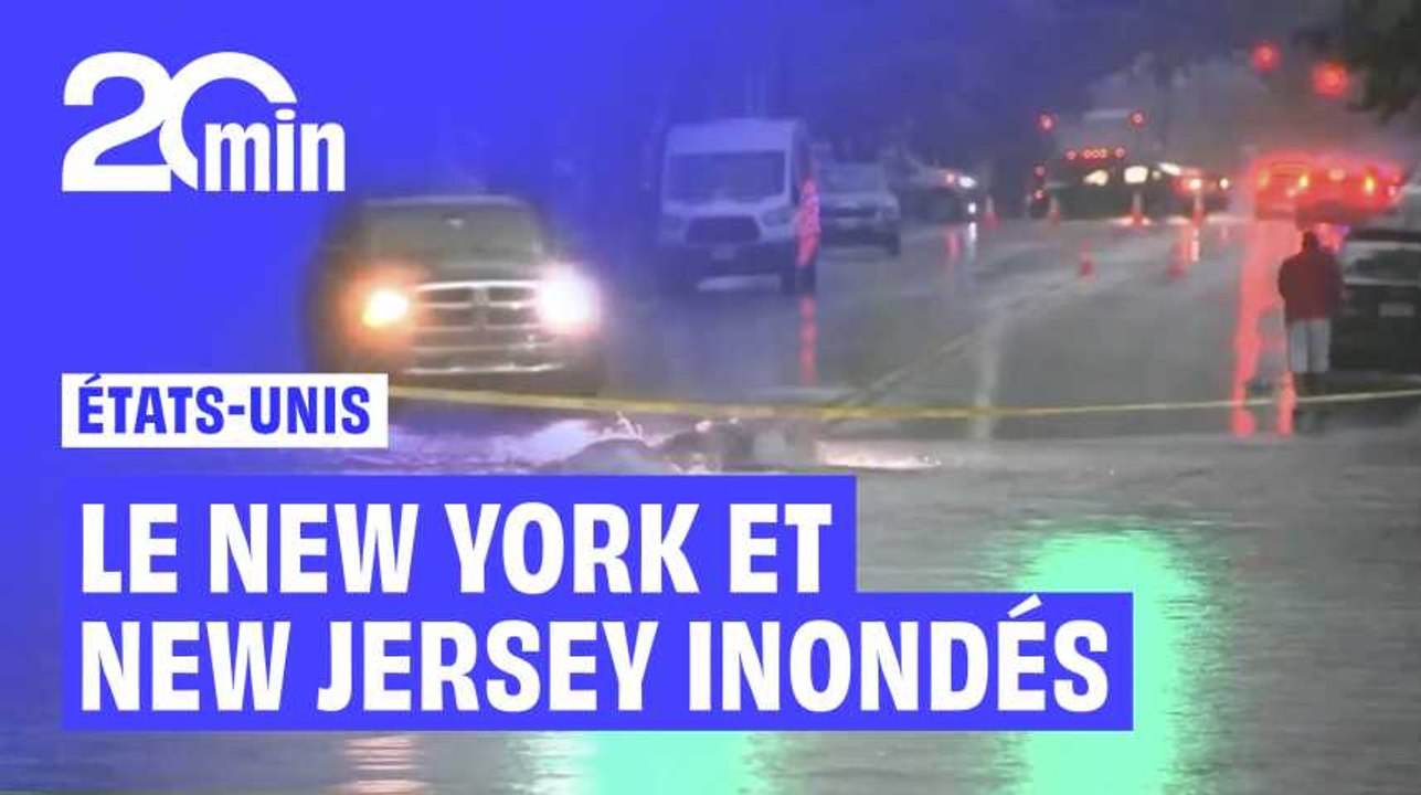 Etats-Unis : Des pluies torrentielles s’abattent sur New York provoquant de graves inondations
