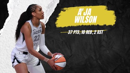 Wings Rally Falls Short Against Aces in 90-86 Thriller, A'ja Wilson Drops 37