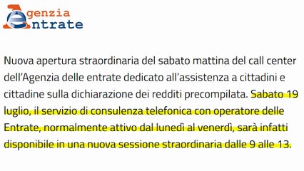 Precompilata 2025: Come ottenere Assistenza Telefonica STRAORDINARIA!