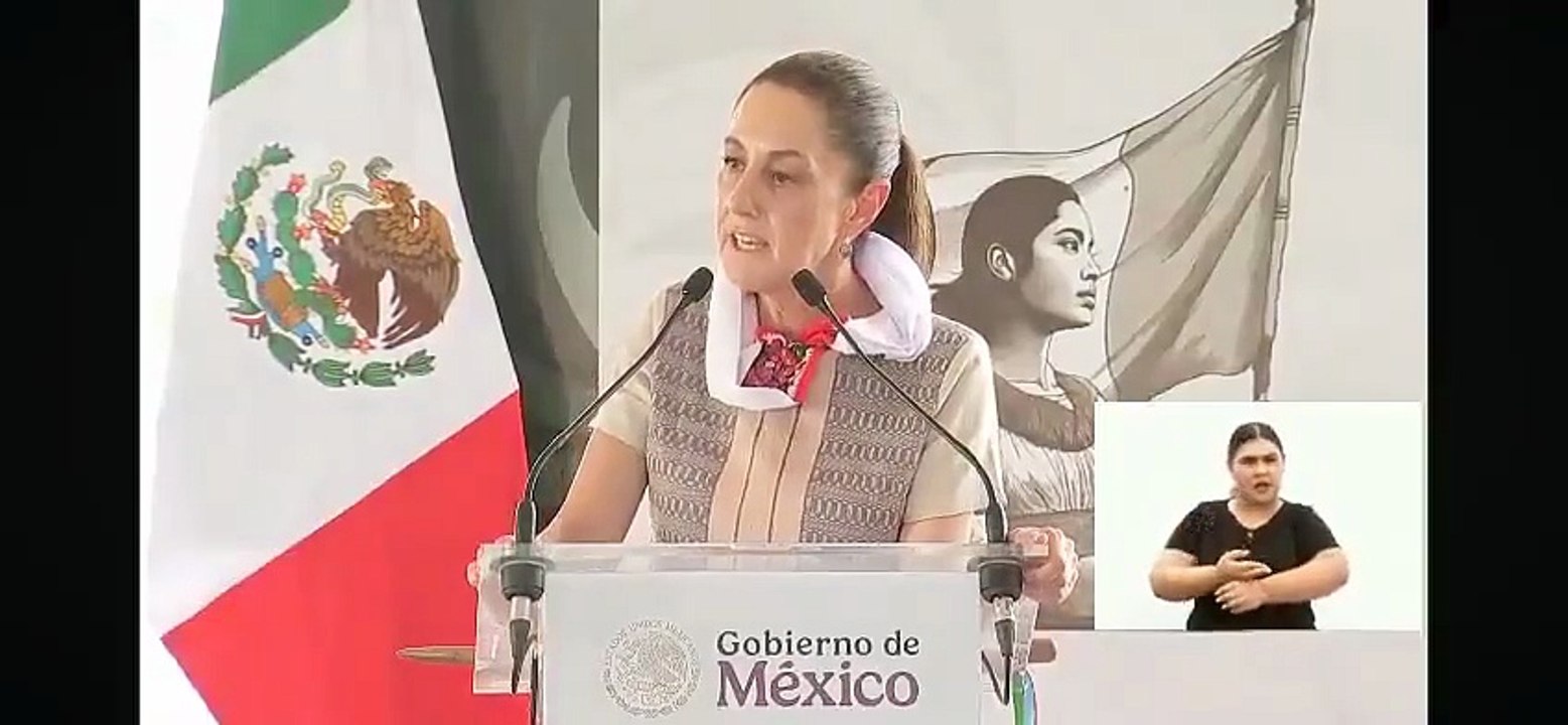 "Hay que tener cabeza fría", dice Sheinbaum ante anuncio de aranceles de Trump a México