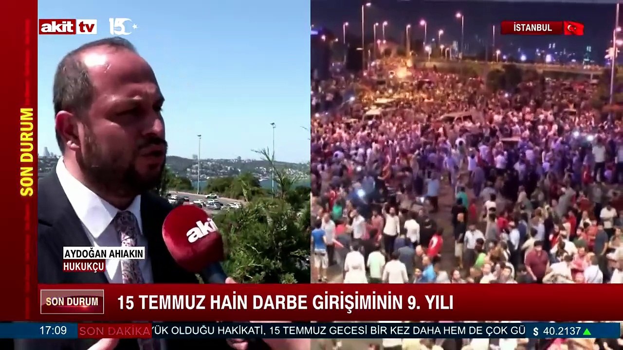 Hukukçu Aydoğan Ahıakın, 15 Temmuz gecesi yaşan...