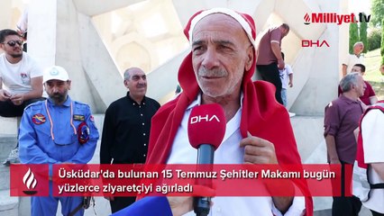 15 Temmuz Şehitler Makamı’nda duygu yüklü anma: Bu Heyecan Her Millete Nasip Olmaz