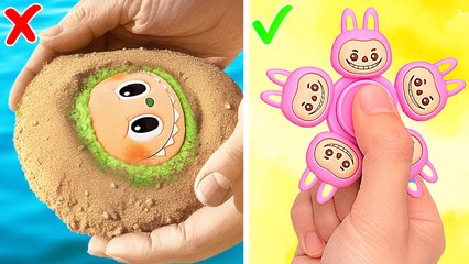 We Found Labubu in the Sand! *Fun Gadgets vs Paper Gamebook*