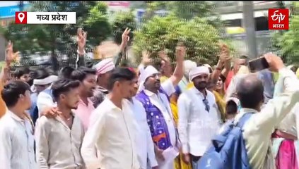 भील प्रदेश का नक्शा तैयार, 4 प्रदेशों के बांटे जिले और नदियां, बड़ी संख्या में पहुंचे आदिवासी