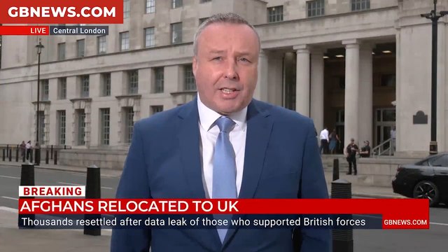 WATCH: Mark White details 'difficult position' for Labour after Afghan data breach