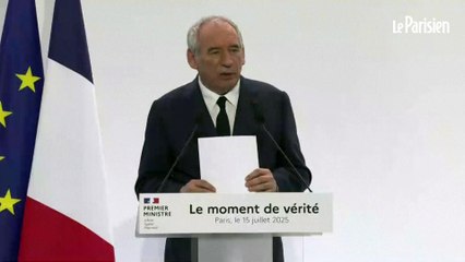 Budget: Bayrou annonce une « année blanche » en 2026