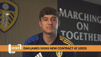 Dan James “pleased” after signing new contract at Leeds