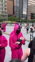 Pink Guards are always gentle with babies.