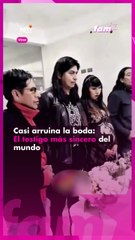 CASI ARRUINA LA BODA DE SU AMIGO