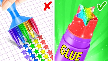 ASTUCES D'ART POUR IMPRESSIONNER VOTRE PROFESSEUR || Tutoriel de Dessin Incroyable par 123 GO SCHOOL