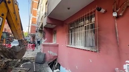 Küçükçekmece'de doğal gaz borusunda meydana gelen patlamada 2 kişi yaralandı