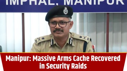 Massive Arms Cache Recovered in Security Raids