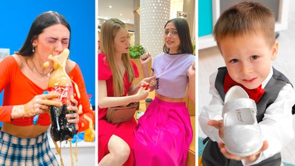 UN MOYEN FACILE D'OCCUPER VOS PARENTS! Regardez cet enfant intelligent utiliser une idée de jeu