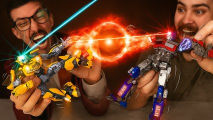 BIGGEST DIY Transformers 2.0 🤖💥 You Won’t Believe Who’s UNSTOPPABLE in This Craft Battle!