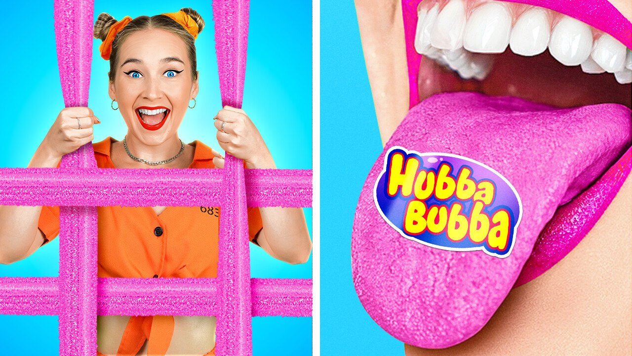 DES FAÇONS ÉTRANGES DE CACHER DES BONBONS 😋🍬 Astuces de génie & Moments drôles par 123 GO! Genius