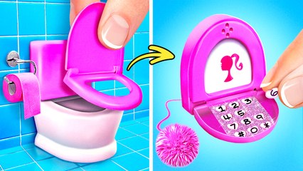 DIY Pink Folding Phone! 💖📱   *Adorable Gadgets and Crafts for YOU!*