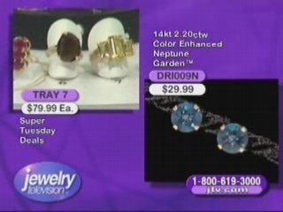 DRI009N - Color Enhanced Neptune Garden Topaz Stud Earrings