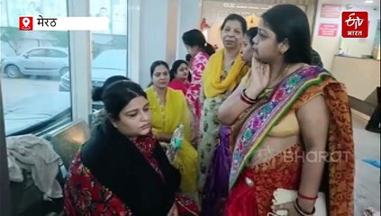 मेरठ में भाजपा नेता की बहन की मौत, मोटापे का कराया था ऑपरेशन, अस्पताल में हंगामा, बेटी बोली- दर्द होने पर डॉक्टर ने कहा विक्स लगाओ