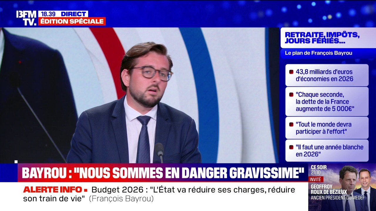 Budget 2026: "Ce budget est inacceptable", estime Philippe Brun, député "Socialistes et apparentés"