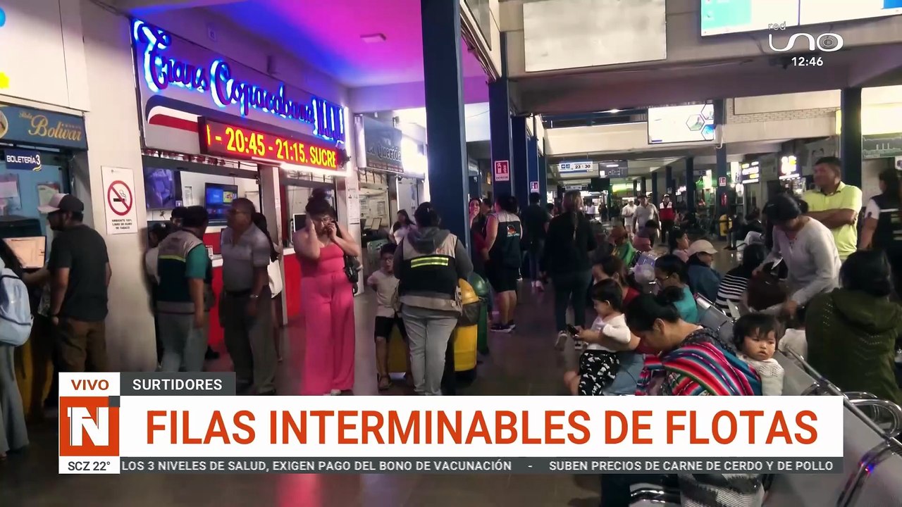 FILAS INTERMINABLES DE FLOTAS