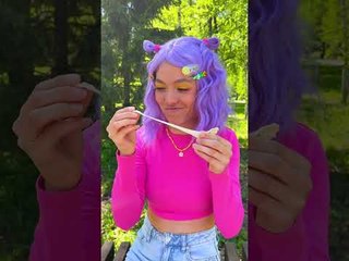 DIY Nails from a Chewing Gum 😲