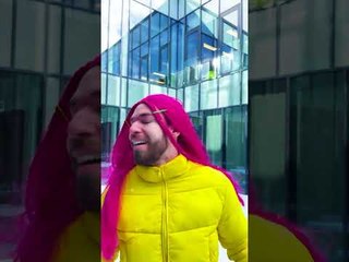 ❄️ Snowy Fun with Face Swapping #shorts