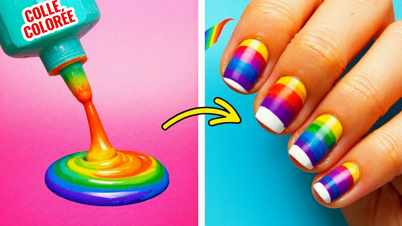 Astuces beauté virales riches VS pauvres à l'école ! Astuces de maquillage DIY & gadgets par 123 GO!