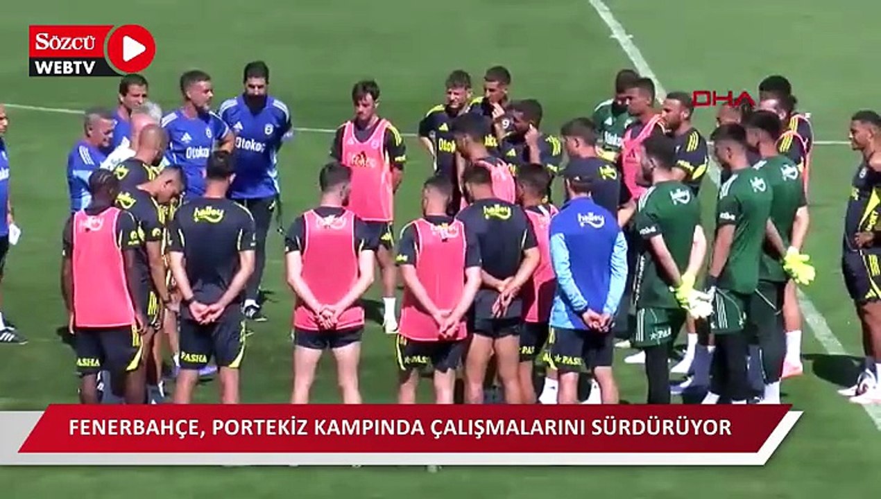 Fenerbahçe, Portekiz kampında çalışmalarını sürdürüyor