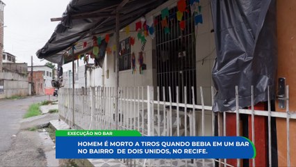 Homicídio misterioso em Dois Unidos: trabalhador é executado em estabelecimento comercial
