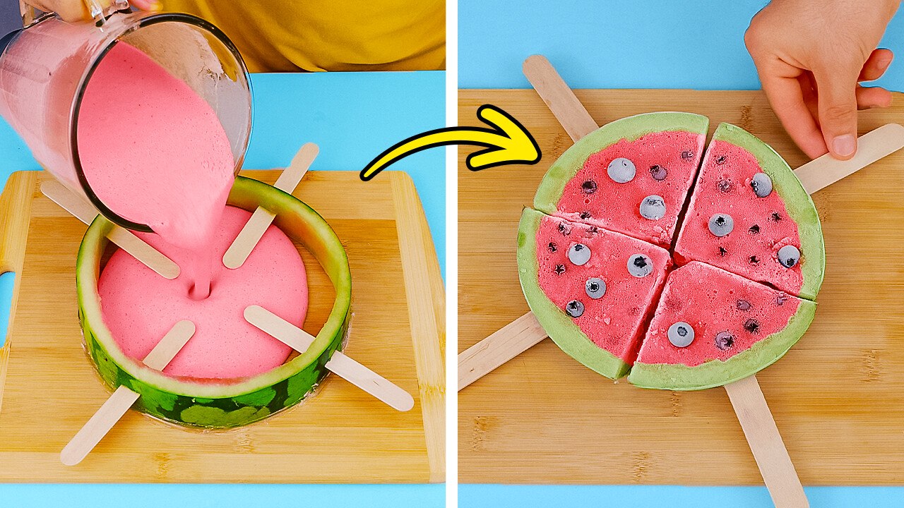 🍉 RÉALISEZ CES DÉLICIEUX DESSERTS D'ÉTÉ 🌞 Recettes Virales à Découvrir !