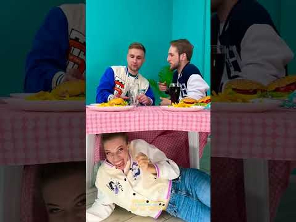She tried to prank them, but the prank was awful 🤣🤣🤣 #123go