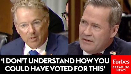 Rand Paul Confronts Mike Waltz Over Voting For Liz Cheney's Bill On Afghanistan Drawdown