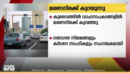 കുവൈത്തിൽ വാഹനാപകടങ്ങളിൽ മരണനിരക്ക് കുറയുന്നു; ഈ വർഷം ആദ്യ പകുതിയിൽ മരിച്ചത് 94 പേർ