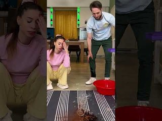 When a Simple Rug Wash Turns Into Comedy Gold 😅🌀 #oops #homestuff