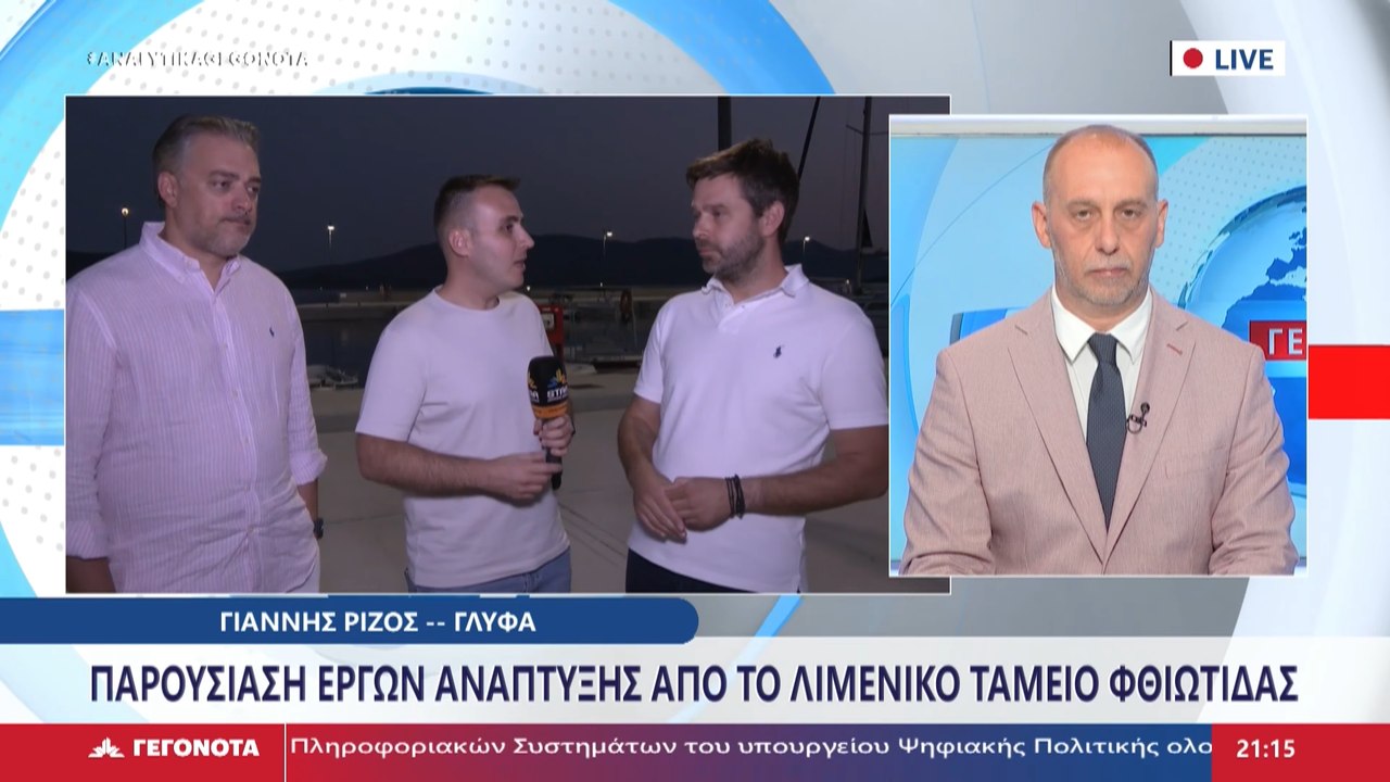 Ο Πρόεδρος Λιμενικού Ταμείου Φθιώτιδας, Γιάννης...