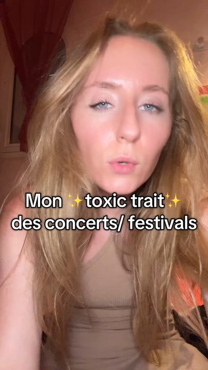 Mon ✨toxic trait✨ des concerts/festivals