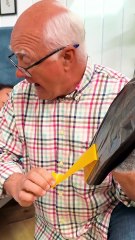 Boom! Slipper Surprise Attack! 💥👣🤣 #prank