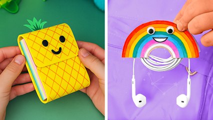 🖐️ MAKE YOUR OWN SCHOOL PAPER CRAFTS ✂️ Fun for Class & Home! 🎒