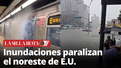 Inundaciones en  Nueva York, Nueva Jersey y Pensilvania