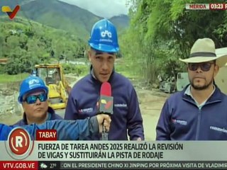 Mérida | Realizados trabajos de rehabilitación en las vías entre la comunidad de Tabay y Mucuy