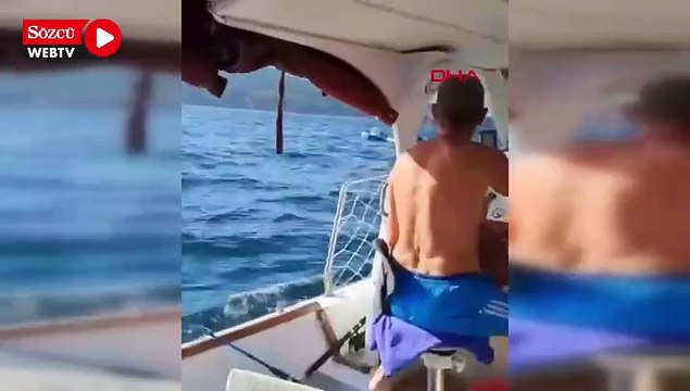 Heybeliada açıklarında motoryat tekneye çarptı: 7 kişi kurtarıldı