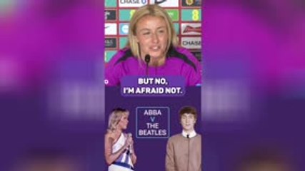 ABBA or The Beatles?? It's a no brainer for Leah Williamson