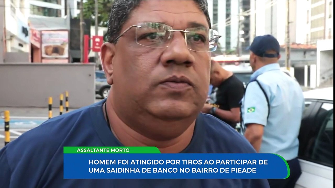 Assaltantes de banco em Jaboatão dos Guararapes são neutralizados por cidadão armado: imagens e detalhes do desfecho dramático