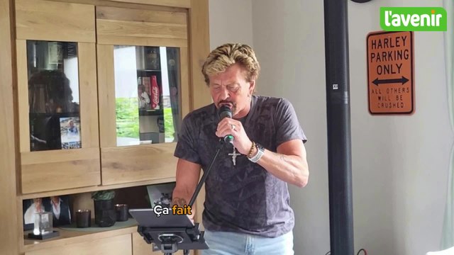 Jean-Lou Fyon devient Jean-Lou Hallyday aux Francofolies de Spa 2025