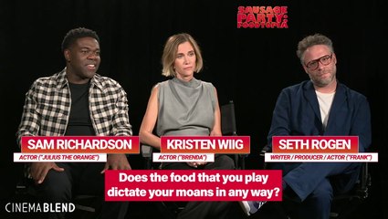 Seth Rogen And The 'Sausage Party' Cast On What It Was Like Recording Those Food Orgy Scenes